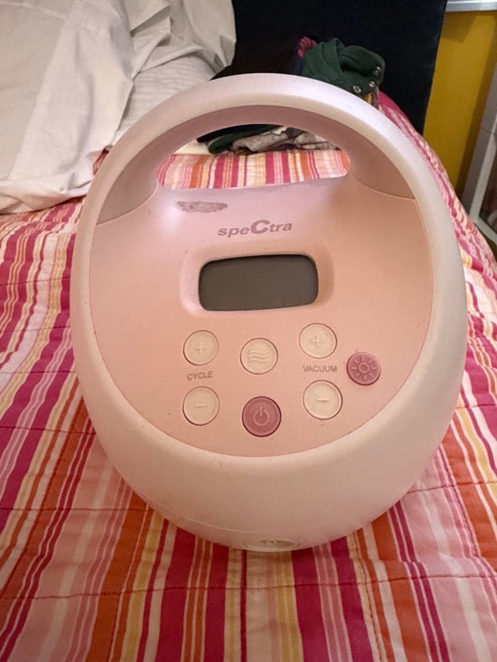 Spectra Portable Breast Pump in Light Pink